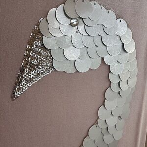 Kate Mack Pink Sparkle Swan Princess Dress. (Sz 8)